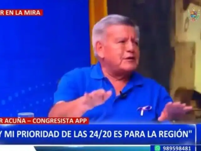 César Acuña  no descarta ser candidato presidencial en el 2026