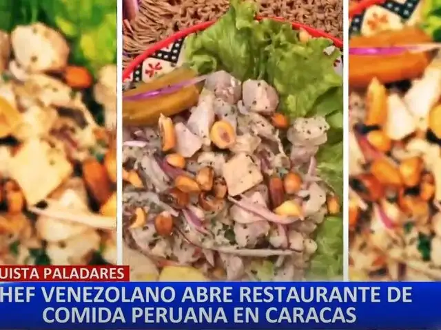 Chef venezolano conquista Caracas con sabores peruanos