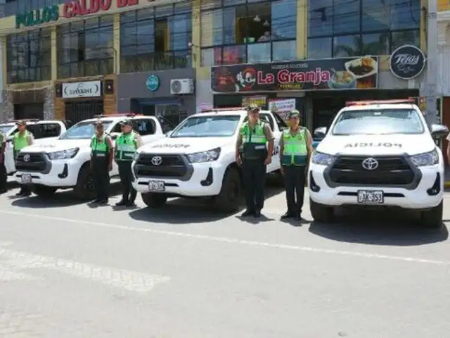 Incrementan policías para fortalecer la lucha contra el crimen y la delincuencia en la región Lima