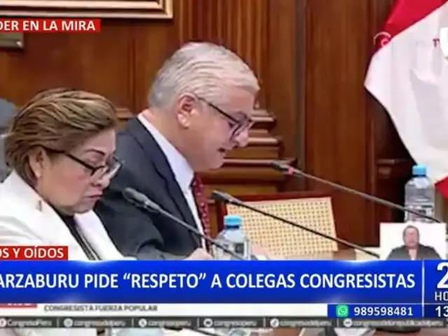 Juan Carlos Lizarzaburu: Congresista que emitió frases sexistas pidió "respeto" entre colegas
