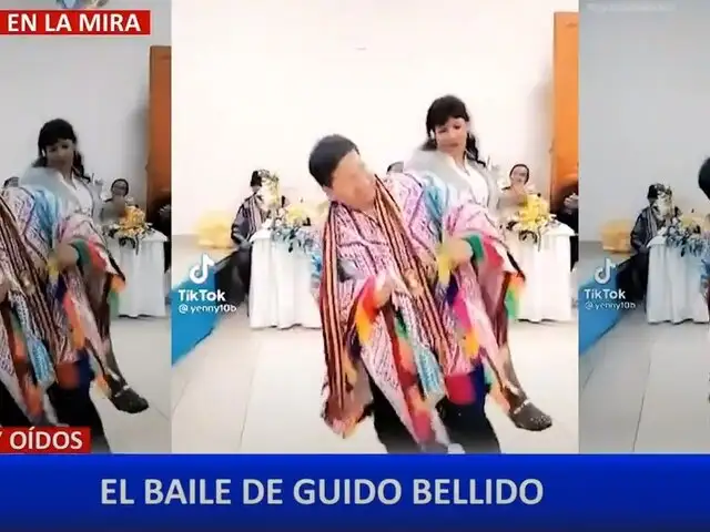 Cusco: Guido Bellido protagoniza video bailando junto a rondera