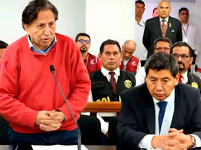 Alejandro Toledo: PJ admite a trámite recurso de apelación para enfrentar proceso en libertad