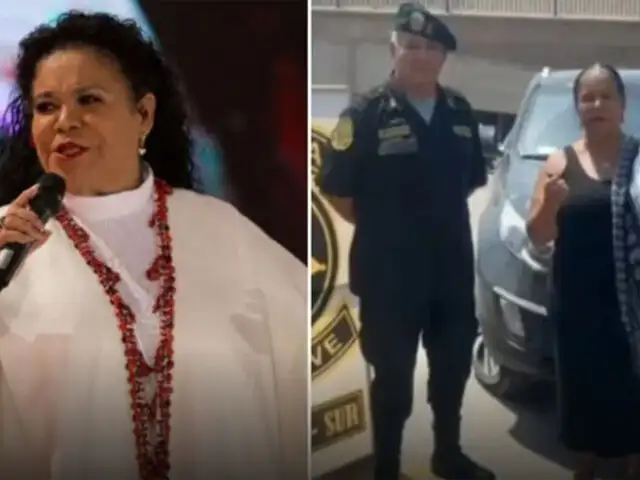 Fue robada en VES: en menos de 24 horas policía recupera camioneta del hijo de la cantante Eva Ayllón