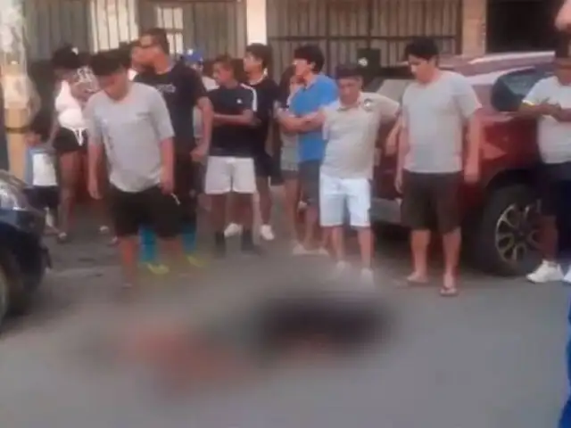 El Agustino: sicario encapuchado mata de cinco balazos a dirigente vecinal en la puerta de su casa