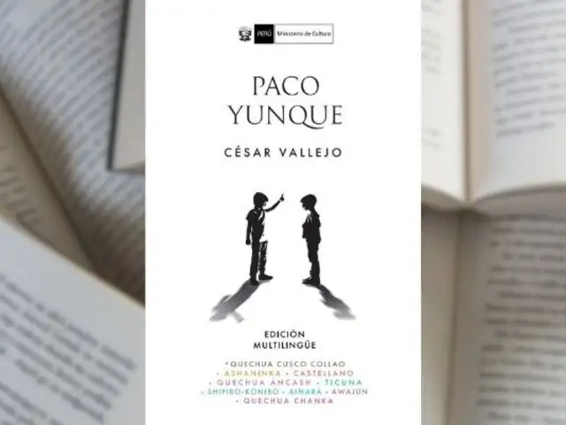"Paco Yunque": presentan 1era edición del cuento en ocho lenguas originarias