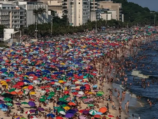 Alerta en Brasil: Extremo calor superó los 62°C de sensación térmica