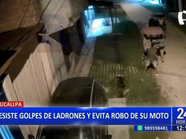 Pucallpa: Mototaxista sobrevive a brutal golpiza de ladrones en intento de robo de su vehículo