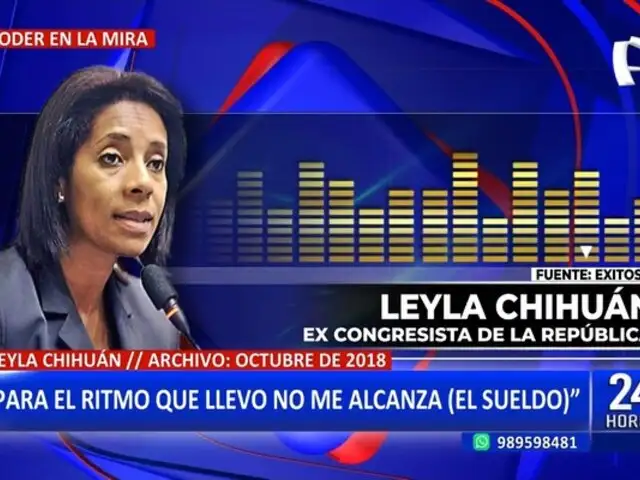 Excongresista Leyla Chihuán encuentra empleo en el gobierno regional de Lambayeque como asesora