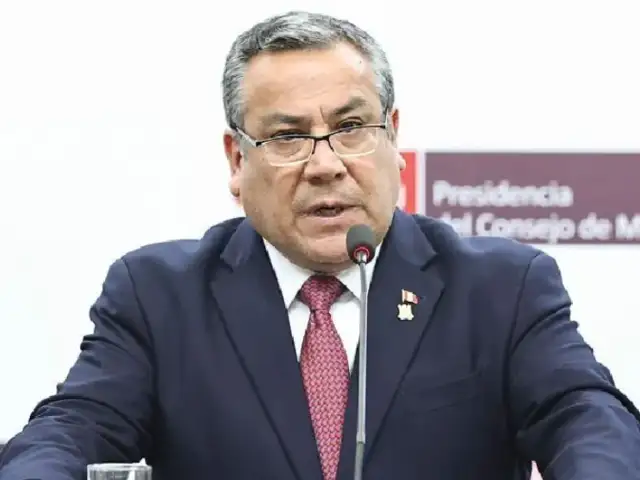 Premier Adrianzén sobre suspensión de Colchado: "Las decisiones del Mininter y la PNP son absolutamente autónomas"
