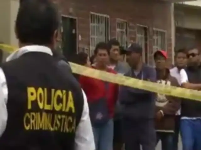 San Martín de Porres: asesinan a mujer y sospechan de su expareja