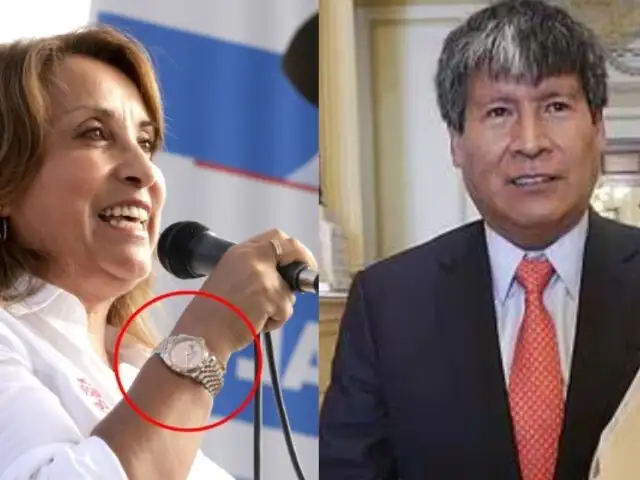 Dina Boluarte: Gobernador de Ayacucho niega haberle regalado costoso Rolex