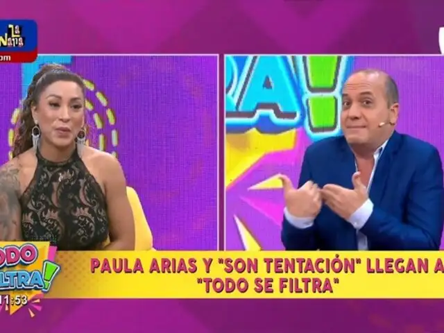 Kurt Villavicencio y Paula Arias frente a frente en Todo se Filtra: ¿Qué se dijeron?