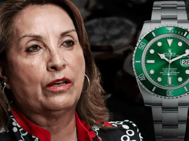 Defensoría sobre relojes Rolex de presidenta Boluarte: Debe dar una explicación verosímil al país