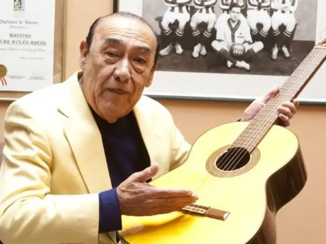 Óscar Avilés: otorgan condecoración póstuma y declaran Patrimonio Cultural de la Nación su obra musical