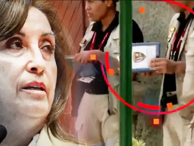 ¡Exclusivo! Fuga de información en la seguridad presidencial: sospechosa pérdida de documentos en la puerta de la casa de Dina Boluarte
