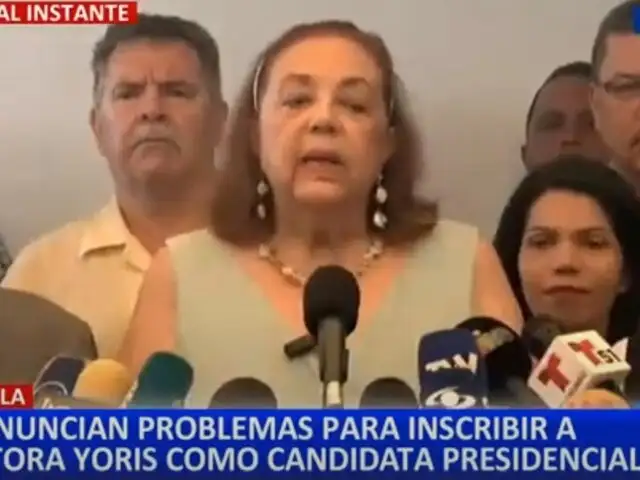 Corina Yoris denuncia que no puede inscribirse como candidata presidencial en Venezuela