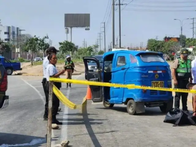 Los Olivos: asesinan a balazos a mototaxista cuando salía a trabajar