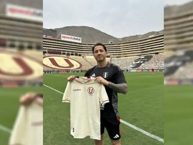 Gianluca Lapadula tras recibir camiseta de Universitario: “Está hermosa”