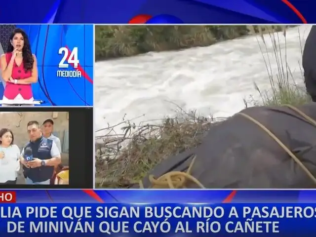 Accidente en carretera Cañete-Yauyos: familias claman ayuda para encontrar cuerpos de sus seres queridos