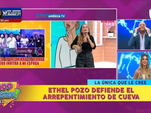 Kurt Villavicencio arremete contra Ethel Pozo: "¡Que falsa puede ser esta señora!"