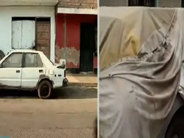 Carmen de la Legua: retiran vehículos abandonados que eran usados como refugio para gente de mal vivir