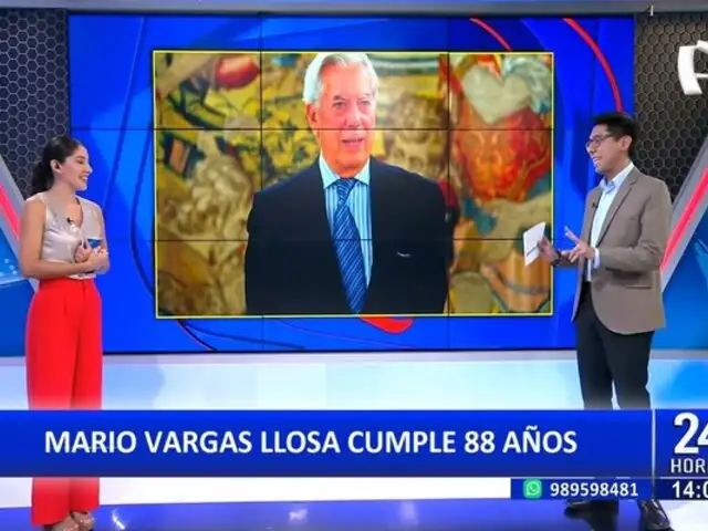 Mario Vargas Llosa: El Premio Nobel de Literatura cumple hoy 88 años