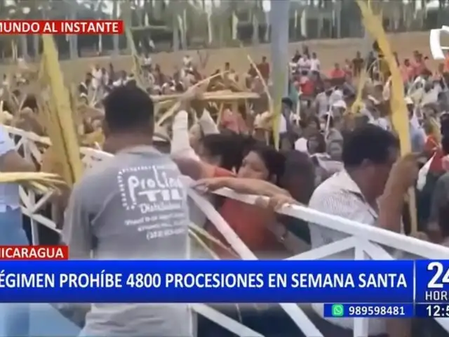 Nicaragua: Régimen prohíbe 4800 procesiones en Semana Santa