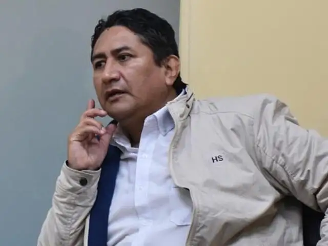 Vladimir Cerrón: PJ evaluará este martes pedido de prisión preventiva por caso "Antalsis"