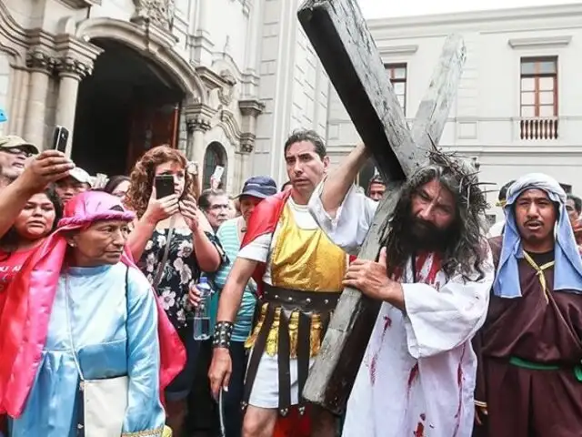 'Cristo Cholo': más de 40 años personificando a Jesús en Semana Santa