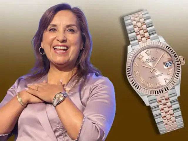 Dina Boluarte: abogado de mandataria sobre los Rolex ¿Qué pasa si es un obsequio de un fan enamorado?