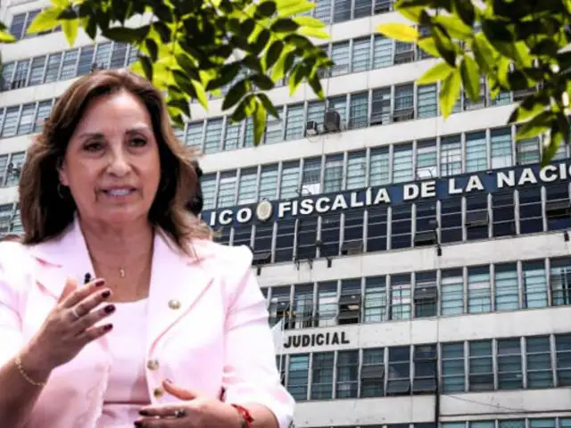 Presidenta Dina Boluarte declara ante el Ministerio Público por el caso ‘Rolex’