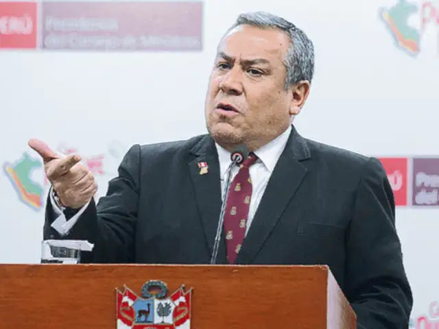 Gustavo Adrianzén sobre posible remoción de Harvey Colchado: “No estoy en condiciones de descartarlo”