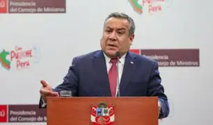 Premier Adrianzén estaría evaluando cambio de ministros antes del pedido de Voto de Confianza