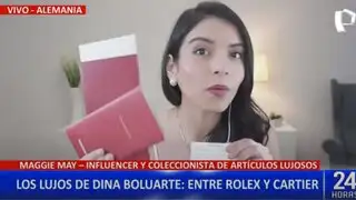 Dina Boluarte: Pulsera Cartier que usa presidenta costaría 50 mil euros, según coleccionista de lujo