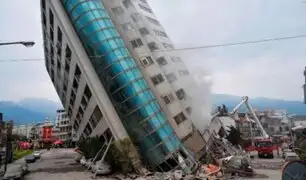Terremoto en Taiwán: reportan un muerto y cerca de 50 heridos