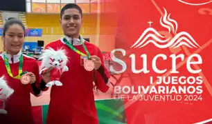 Juegos Bolivarianos de la Juventud Sucre 2024: Delegación peruana suma 12 medallas