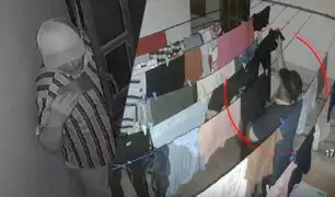 ¡Cuidado con el ladrón de tendederos!: Sujeto ingresa a viviendas para robar la ropa en SJL