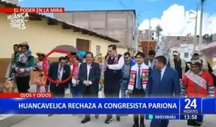 Huancavelica: ciudadanos rechazan a Alfredo Pariona tras denunciar envenenamiento