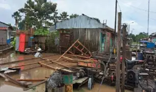 Damnificados piden urgente ayuda: desborde de río arrasa viviendas, colegios y cultivos en Loreto