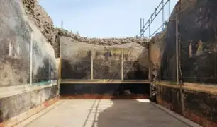 ¡Pompeya sigue sorprendiendo! Hallan salón de banquetes con frescos de la guerra de Troya