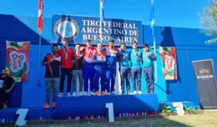 Selección peruana de tiro conquista 10 medallas en Argentina