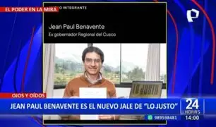 Jean Paul Benavente: Exgobernador de Cusco se suma al partido "Lo Justo"