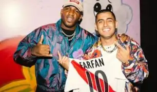 Jefferson Farfán emociona al DJ de Karol G con regalo especial: “eres gigante, arriba Perú”