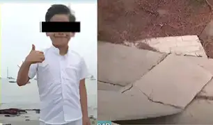 Niño de seis años se encuentra al borde de la muerte tras caerle un bloque de concreto en Carabayllo