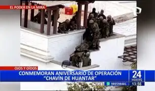 Chavín de Huántar: Parlamento conmemora los 27 años de la exitosa operación militar