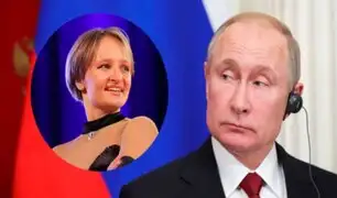 Hija menor de Putin hace sorpresiva aparición en la televisión: ¿Qué dijo?