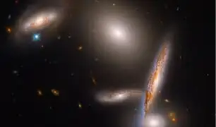 Telescopio Espacial Hubble cumple 34 años y muestra colección de galaxias
