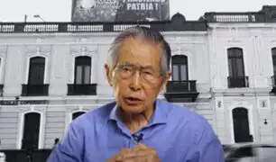 Keiko Fujimori informa que su padre fue internado anoche en una clínica para realizarle biopsia