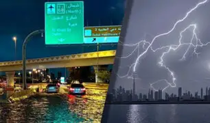 Diluvio en Dubái increíble catástrofe en una de las ciudades más ricas del mundo
