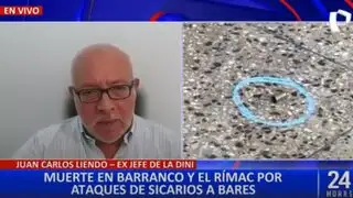 Exjefe de la DINI exige mano dura contra el sicariato tras asesinato en Barranco y Rímac